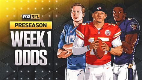 nfl preseason odds|NFL Game Odds with Spread, Moneyline, and More .